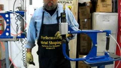 PLANISHING MACHINE SMALL HIGH CROWN FABRICATION DEMO. pt 2