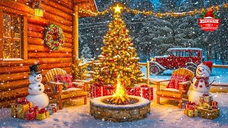 Beautiful Snowy Christmas Ambience 🎄Instrumental Christmas Music 🌲🎁 Christmas Ambience 2025