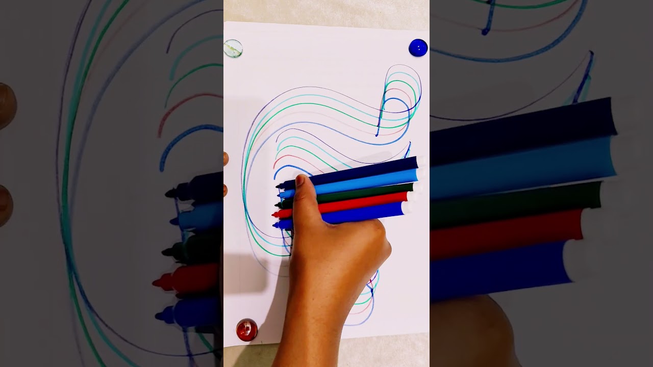 Unique stylish Arabic Calligraphy #shortsfeed #calligraphy