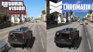 GTA 5 Enhanced: ChromatiX VS NaturalVision Enhanced - Which performs better? Benchmark comparison!