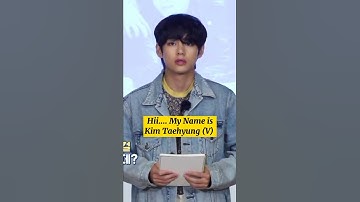 Kim Taehyung telling about his first love🥺😭💜