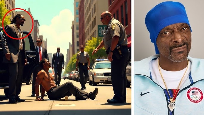The cop was bullying the homeless man, but when Snoop Dogg showed up with his security detail and... - YouTube
