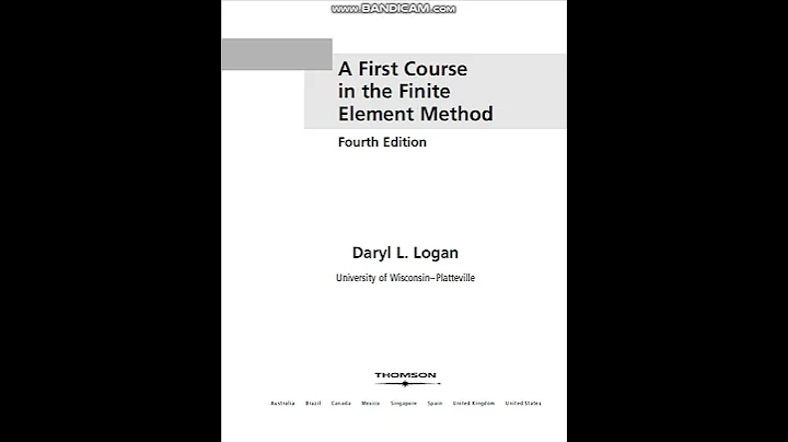 A First Course in the Finite Element Method Fourth...