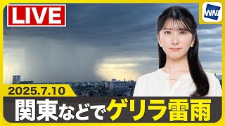 ウェザーニュースの配信のサムネイル画像
