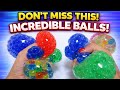Orbeez Stress Ball Experiment...THIS HAPPENED!!!!!!    @Slimeeecolors 