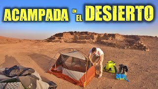 Our FIRST CAMPING in the DESERT   (E08). The excitement of camping under the stars.