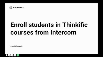 Enroll students in Thinkific courses from Intercom