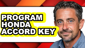 How to Program Honda Accord Key (Only Way)