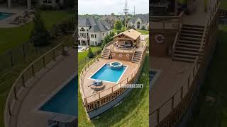 Ultimate Backyard Transformation: Building a Luxury Boat-Shaped Pool Deck