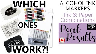 ❓ What's the BEST PAPER for Copic Markers? Stampin Blends? What paper for Alcohol Ink Markers?