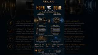 THE LANGUAGE OF HIGH FREQUENCIES | HORN vs DOME TWEETERS #audiotechnique #quantumofsound #hifi