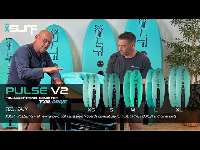 XSURF PULSE V2: Foil-Assist Trench Boards for Foil Drive | Tech