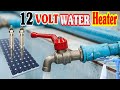 How to | make simple 12 volt Heater With Car | Glow Plugs | Solar water Heater