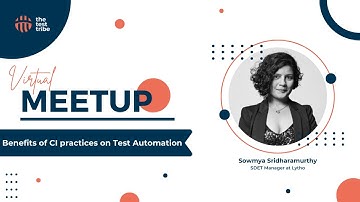 Benefits of CI practices on test automation" by S. Sowmya | ci cd tools | ci cd gitlab|CI CD Benefit