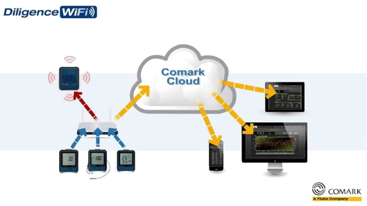 RF542 Remote Temperature Monitor from Comark Instruments