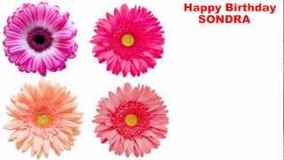 Sondra - flowers - Happy Birthday