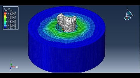 Simulation drilling process of the aluminum alloy in Abaqus