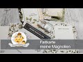 Anleitung/TECHNIK: fun fold Karte Magnolien