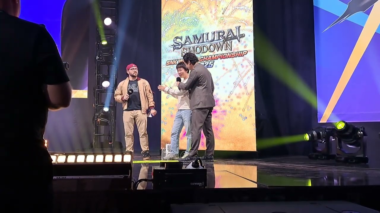 SWC2025 Samurai Shodown Masaton Winners Speech