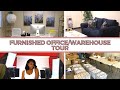 MY OFFICE AND WAREHOUSE TOUR | FULL TIME ENTREPRENEUR LIFE