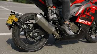 Safety shoes that can also be worn on motorcycles.GUYISA work shoes 0270.#safetyshoes #workshoes