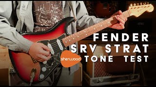 Fender SRV Stratocaster Tone Test - Sherwood Music