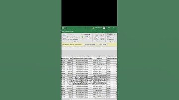 Cara menyembunyikan dan menampilkan kolom tabel data di excel #excel #exceltips #tipsexcel #shorts