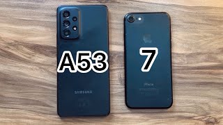 Samsung Galaxy A53 vs iPhone 7
