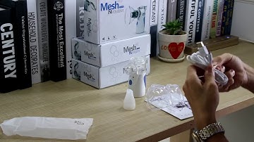 Mesh Nebulizer Instructions and User Guide Video