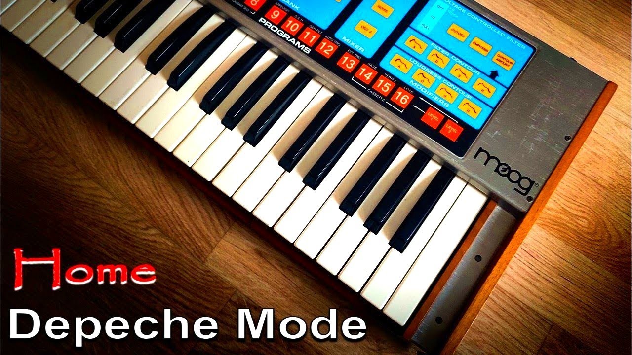 The colourful bass synth of Depeche Mode - Home