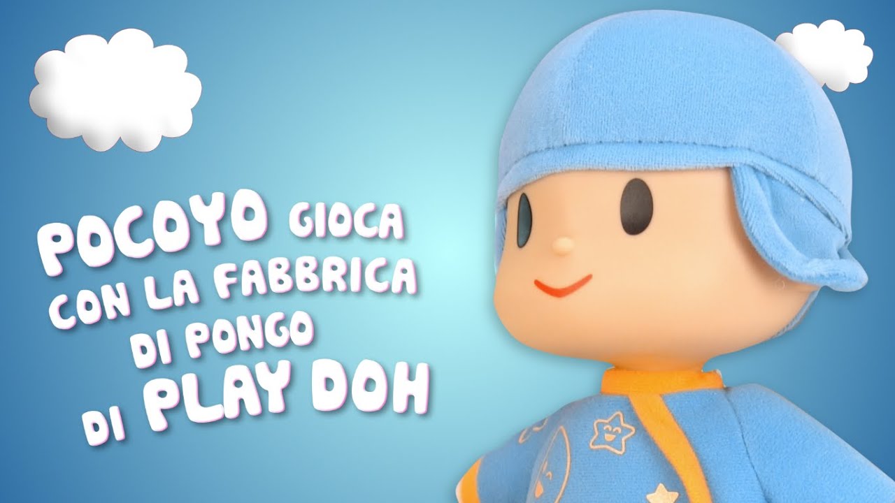 Pocoyo Gioca Con La Fabbrica Di Pongo Di Play Doh Giocattoli Infantili Youtube