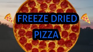 Freeze Dried Pizza
