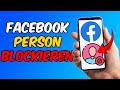 Jemanden auf Facebook Blocken [2025]