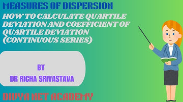 How to calculate Quartile Deviation and Coefficient of Quartile Deviation (Continuous Series)