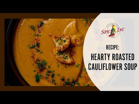 Hearty Roasted Cauliflower Soup Recipe