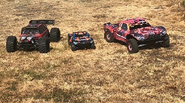 losi  electric Monster DBXL V2 & E 5iVE-T