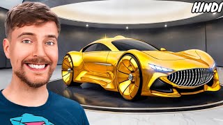 $1 VS 100,000,000 Car! MrBeast HINDI