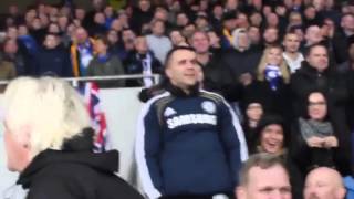 Chelsea Fans Ziga Zaga (funny) Before Dinamo kiev - Chelsea