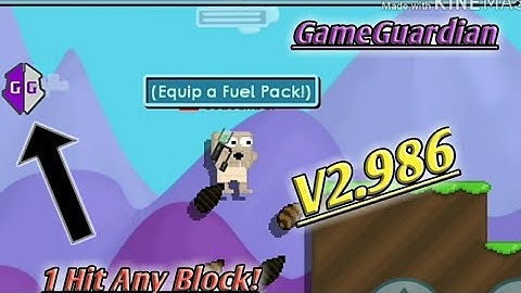 Growtopia | How To 1Hit Any Blocks! 2019 (GameGuardian)