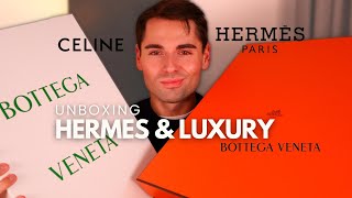 CONSCIOUS LUXURY HAUL.. HERMES, BOTTEGA & CELINE Unboxing Fall / Winter 2023