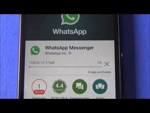 Install Whatsapp Messenger For Android Phone