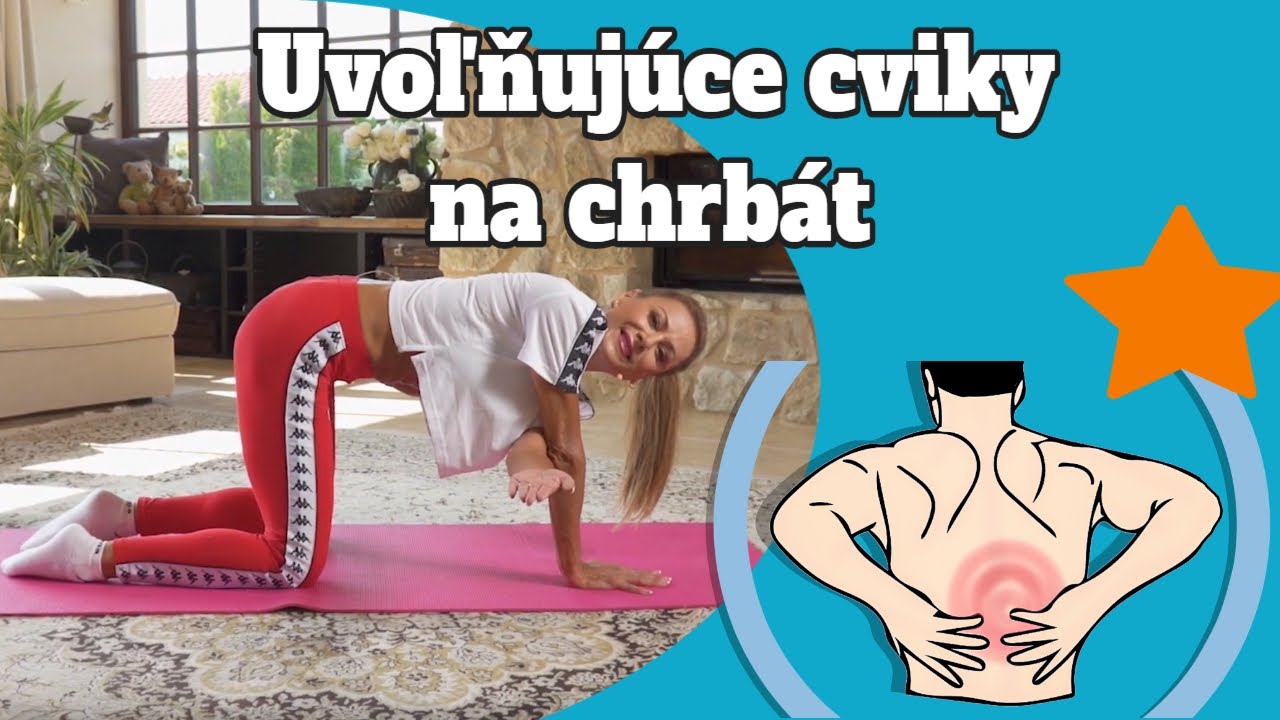 Uvoľňujúce cviky na chrbát | Podpor kľačmo - Cvičíme pre ZDRAVIE #15👌 | Zora Czoborová
