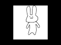 【自作アニメ】うさぎさんにジャンプしていただいた【作ってみた】