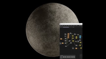 Redshift Concrete Procedural texture