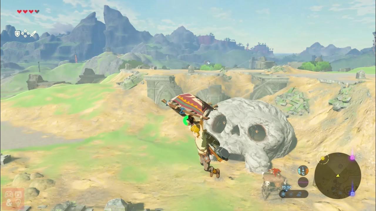 Zelda Breath of the Wild Gameplay: Open World Exploration and Combat on Nintendo Switch