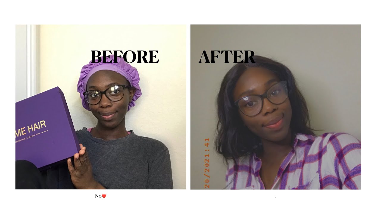 INSTALLING A LACE WIG FOR THE FIRST TIME (LUVMEHAIR) - YouTube
