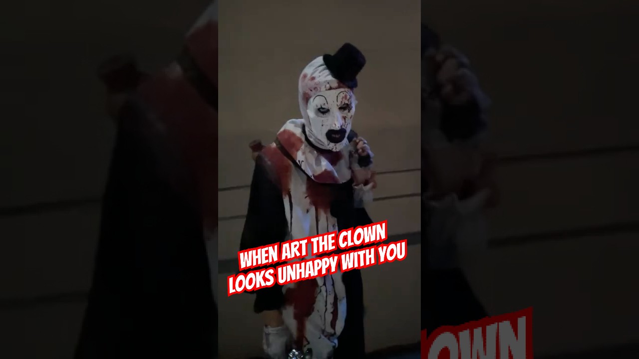 Art the Clown at Halloween Horror Nights Hollywood 