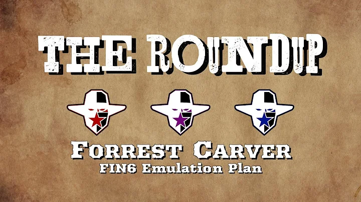 FIN6 Emulation Plan | Forrest Carver | The Roundup