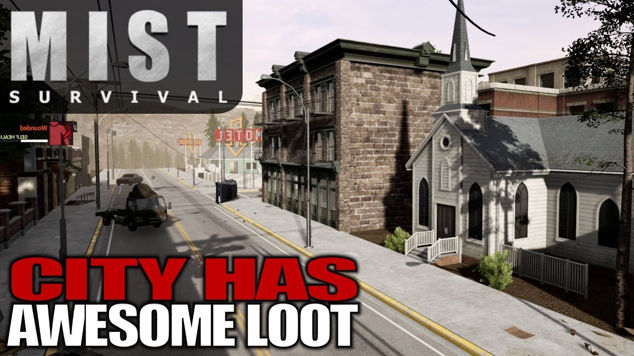 CITY HAS AWESOME LOOT Mist Survival Let's Play Gameplay S01E17