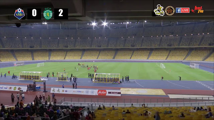 Siaran Langsung Perlawanan Akhir - U12 AMD Malaysia Cougars (MAS) VS Sporting Club De Portugal (POR)